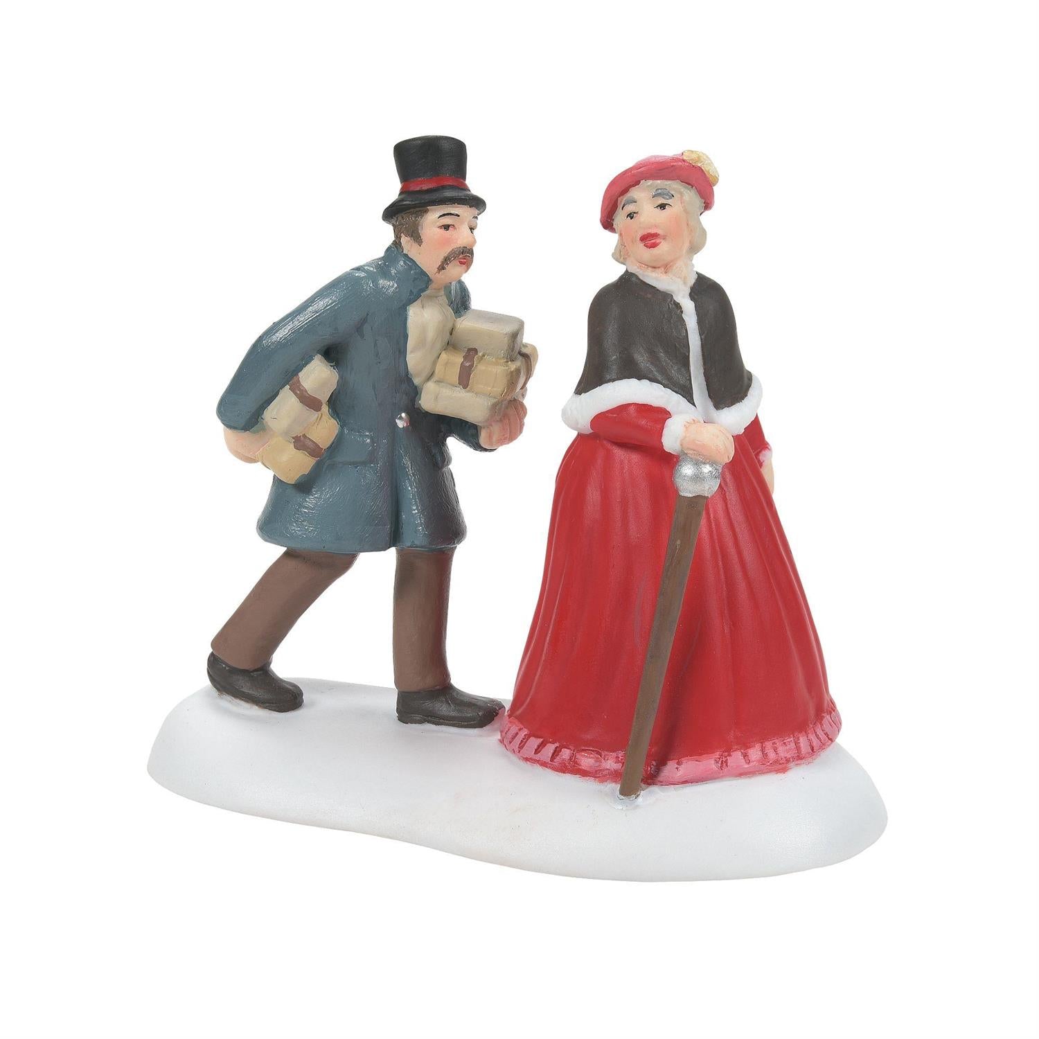 Christmas Carol Village Last Minute Holiday Shopping #6011403